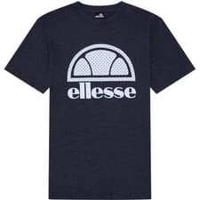 Image of Ellesse Mens T-Shirt Stiglione Tee Black Marl 50% OFF RRP