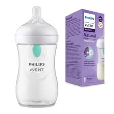 Image of Philips Avent Natural Response Baby Bottle - 260ml Baby Milk Bottle with AirFree