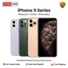 Image of New Apple iPhone 11/11 Pro/11 Pro Max 64/128GB Unlocked Smart Phone Pristine A++