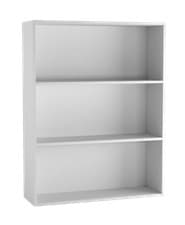 Image of Wide 3 Shelf Tier Wooden Bookcase Cabinet Storage Shelving Display Shelves Unit