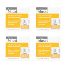 Image of Murad City Skin Overnight Detox Moisturizer (Deluxe Mini) 0.25 oz. - 4 PACK BNIB
