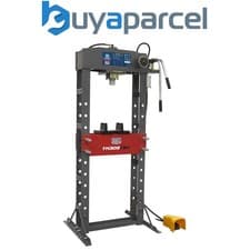 Image of Sealey YK309FAH Premier Air/Hydraulic Floor Type Press with Foot Pedal 30 Tonne