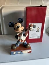 Image of Disney Traditions Mickey Mouse American Anthem Figure.
