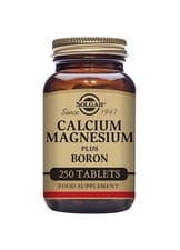 Image of Solgar Calcium Magnesium Plus Boron - 250 Tablets