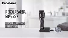 Image of Panasonic Wet & Dry Rechargeable Electric Beard Trimmer ER-GB37 with 20 Lengths