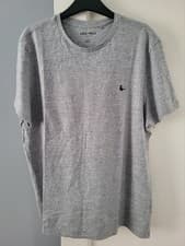 Image of Jack Wills Men's Grey Classic Fit Cotton Crew Neck T-Shirt Large
