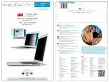 Image of 3M Frameless Black Privacy Filter for Apple 11" MacBook Air PFMA11 V25Q