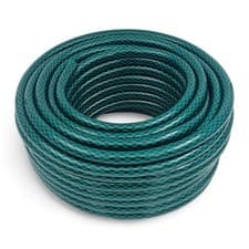 Image of GARDEN HOSE PIPE REEL REINFORCED ANTI-KINK OUTDOOR HOSEPIPE GREEN POND ALL SIZES