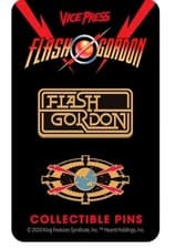 Image of Vice Press Flash Gordon movie Collectible Pins New Rare Florey