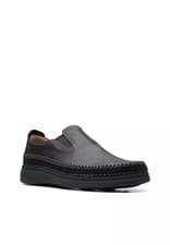 Image of Clarks Nature 5 Walk Black Combi Leather Men's Shoes Size UK 8H/42