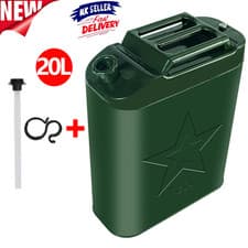 Image of 20L Heavy Duty Jerry Can Car Fuel Petrol Diesel Storage Oil Container With Spout