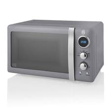 Image of SWAN SM22030LGRN - 800W Digital Microwave - New Item, Box Damaged