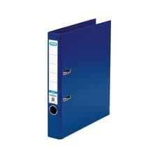 Image of Elba 50mm Lever Arch File Plastic A4 Blue 100025925