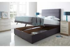Image of Chill 5FT Kingsize Ottoman Storage End Opening Bed In Any Colour & Fabric