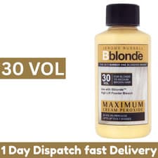Image of Jerome Russell Bblonde Cream Peroxide Permanent Blonde Hair Dye Developer UK