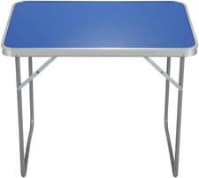 Image of 2.3 FT FOLDING CAMPING TABLE ALUMINIUM PICNIC PORTABLE ADJUSTABLE BBQ OUTDOOR