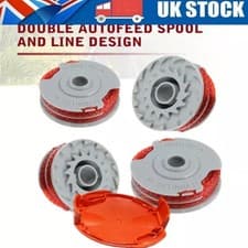Image of Strimmer Trimmer Spool & Line & Cap For Flymo Contour 500 Power Plus 500 & 500XT