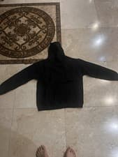 Image of Essentials Black Fear of God Hoodie Size Large