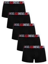 Image of Diesel Men's 5 Pack Damien Trunks, Black
