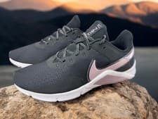 Image of Nike Women's Legend Essential 2 PRM Training Shoes Black Pink White Size 9.5