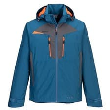 Image of Portwest DX463 DX4 Rain Jacket Waterproof Windproof Breathable Coat - Metro Blue