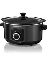 Image of Morphy Richards 3.5L Sear & Stew Slow Cooker, Shatter Resistant Aluminium Pot
