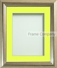 Image of Silver Picture Photo Frame Eldridge Range Traditional Frames with Mount UK
