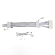 Image of PCIe 5.0 Extension Cable AGRB 16 Pin(12+4) Male To 3x8(6+2) Female Sleeved