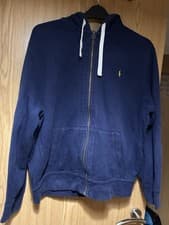 Image of Polo by Ralph Lauren Cotton Spa Terry hoodie full zip.