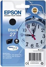 Image of Epson 27 Black Alarm Clock Ink Cartridge T2701 (C13T27014010) Epson WF-3620DWF