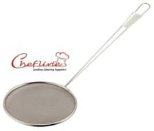 Image of S/Steel Circular Skimmer, Deep Frying Sieve Strainer 6,8,10 inch sizes 30 Mesh