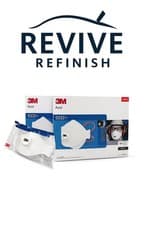 Image of 3M Aura 9332+ FFP3 Valved Respirator Face Masks 2x10 Box Disposable Genuine