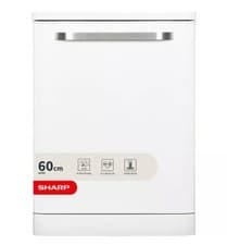 Image of Sharp 60cm Full Size Dishwasher White QW-DX41F47EW