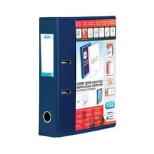 Image of Elba Vision 70mm Lever Arch File A4 Blue 100082303