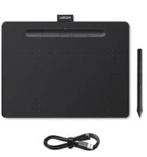 Image of Wacom Intuos CTL-6100WL Medium Bluetooth Graphics Pen Tablet - Black -Damage Box