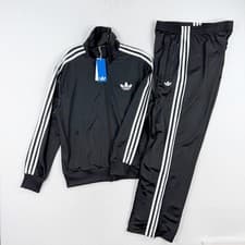 Image of Adidas Originals Firebird Classic Loose Track Suit Size XS Womens Black/White