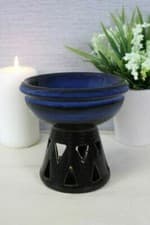 Image of Oil Burner Wax Warmer Various Ceramic Designs Scent Oil Wax Melts Fragrance Gift