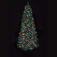 Image of Premier 1000 LED Multi-Action TreeBrights Christmas Tree Lights with Timer MULTI
