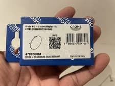 Image of GROHE Cover Cap 47883 Chrome 2 Pieces
