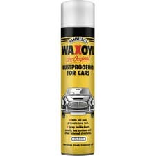 Image of Hammerite Waxoyl Aerosol Rust Remover and Protector Clear 400ml