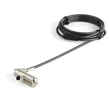 Image of StarTech 6.5' (2m) Laptop Cable Lock - Nano Slot Compatible 4 Digit Combinati...