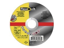 Image of Flexovit 66252926779 Multi-Purpose Cutting Disc 230 x 22mm
