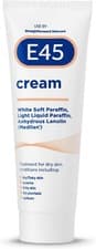 Image of E45 Cream Moisturiser Dry Sensitive Skin Itchy Irritated Red Eczema Dermatitis