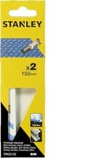 Image of Stanley STA22132-XJ Thin Jigsaw Blades BIM 152 mm Metal 2 Pieces