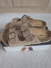 Image of Hush Puppies Suade Sandals