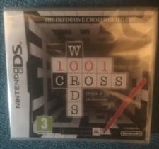 Image of *New and Sealed* - 1001 Crosswords - Nintendo DS - Puzzle Game 3+