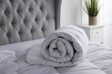 Image of 13.5 Tog Duck Feather & Down Duvet All Sizes 100% Cotton Cotton Cover