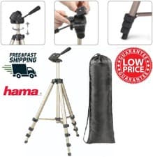 Image of Hama Camera Tripod Star 700 125-3D DSLR, SLR, 3-Way Head, 42.5-125cm, Carry Case