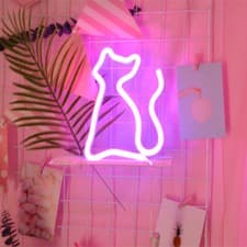 Image of Colorful LED Neon Sign Light Wall Hanging Night Lamp For Bar Home Party Decor