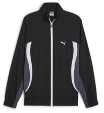 Image of Puma Cellerator Track Jacket Mens Black Gray Casual Athletic Outerwear Medium M